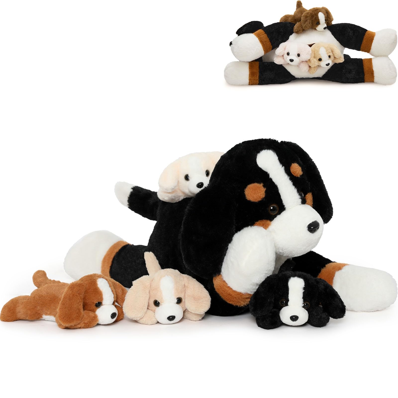 MorisMos Bernese Mountain Dog Stuffed Animal