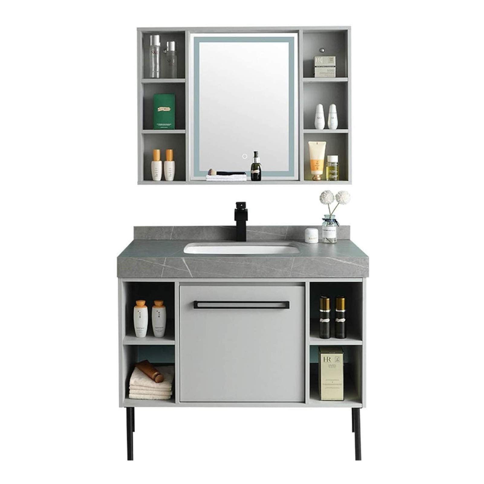 Buy Mirror Medicine Bathroom Sink Simple Rock