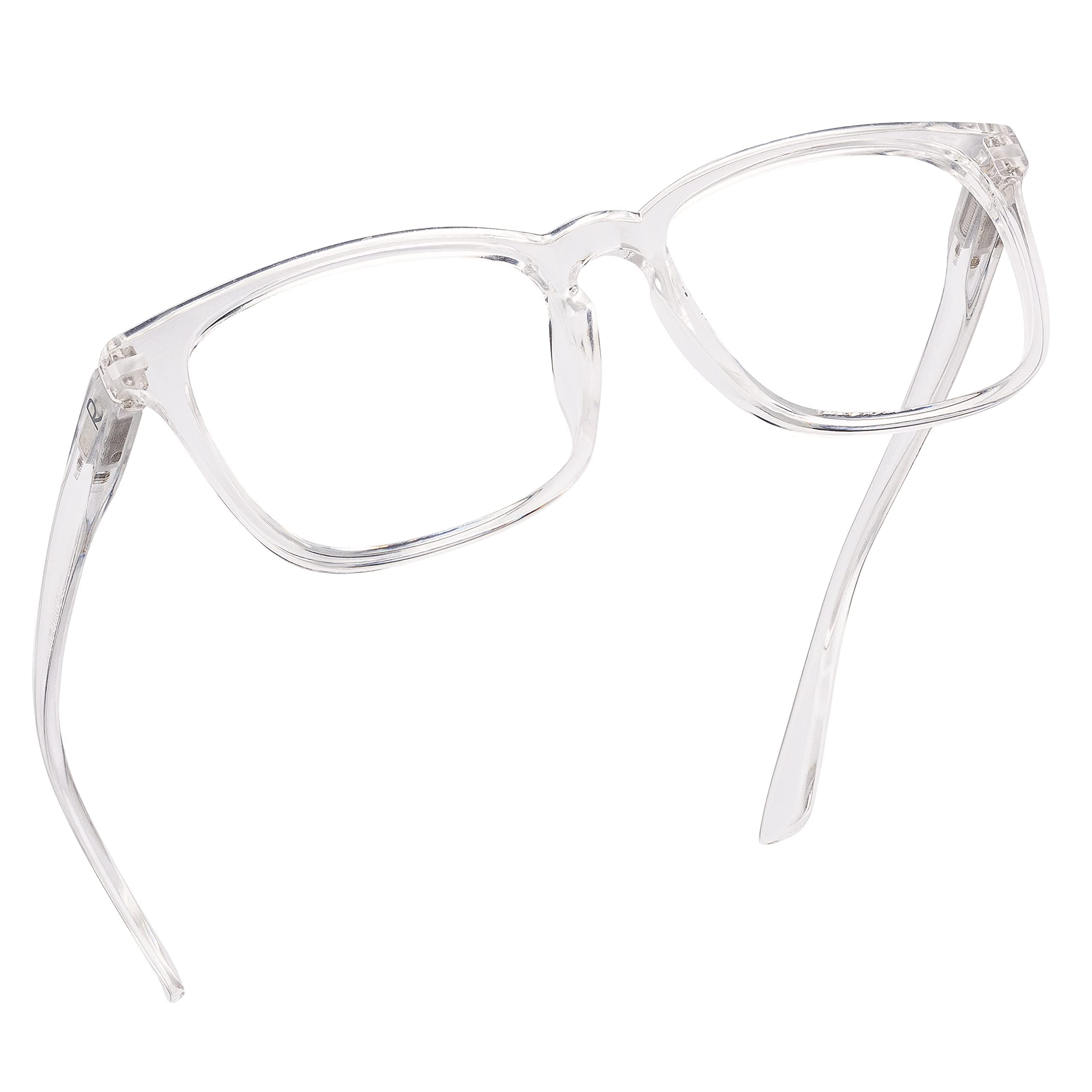 Readerest Round Blue Light Reading Glasses - Computer Glasses w/Spring Hinges - UV Protection, Anti Glare & Eye Strain