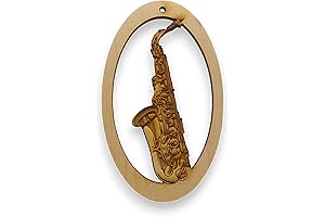 Personalized Saxophone Ornament - Express Your Musicality