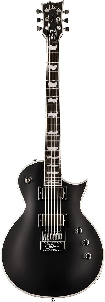 ESP LTD EC-1000 Evertune BB Electric Guitar - Black Satin