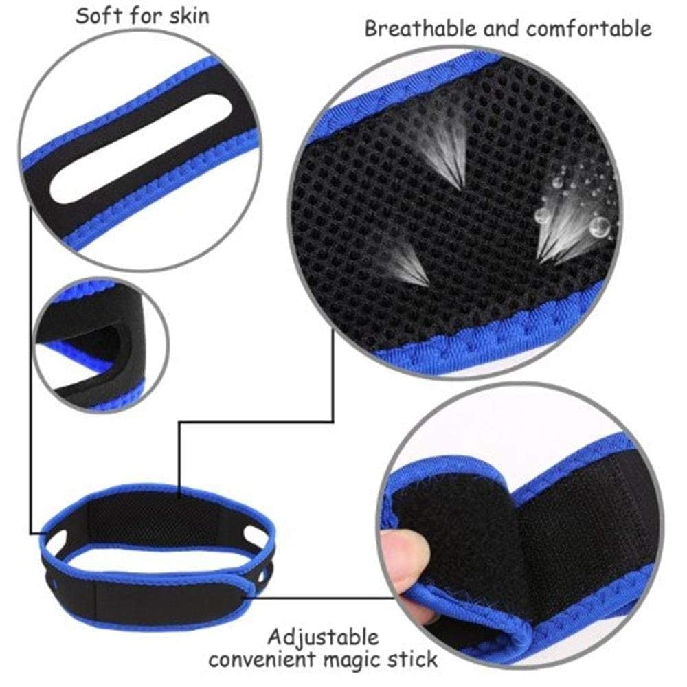 Gnanex Anti-Snoring Chin Adjustable Snore Reduction Belt, Stop Snoring Anti-Snoring Belt for Men Women Reduces Snoring Solution (Fits All Size Heads) 2