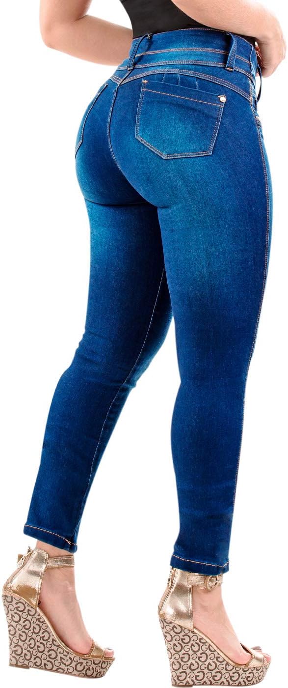 LATY ROSELT.ROSE Butt Lifting Jeans | Pantalones Colombianos Levanta Cola | High Waisted Jeans for Women | Colombian Jeans