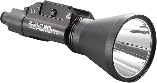 Miniatura 3 de Streamlight 69219 TLR-1 HPL - Luz de arma montada en riel de largo alcance de 1000 lúmenes con estroboscópico con kit de pistola larga con tornillo