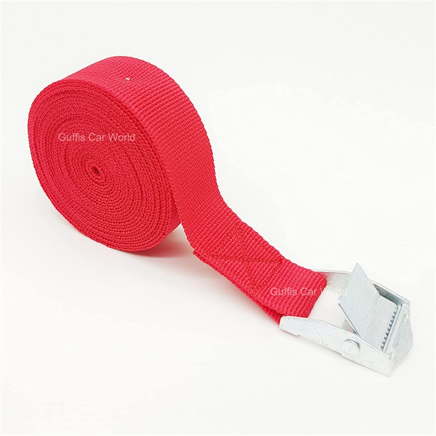 Cinghie di ancoraggio, Cinghie di ancoraggio, Cinghie di ancoraggio Cinghie di ancoraggio con fibbia da 2 metri Cinghie di carico for auto Moto Bici con fibbia in metallo Corda di traino Cintura a cri