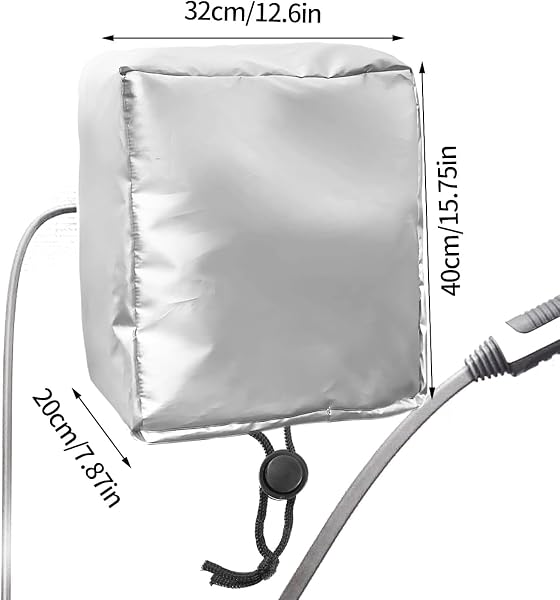 KIMHOME EV Charging Station Weather Protection Cover, Oxford Fabric, 40 x 32 x 20 cm, Wall Mount for Optimal Charger - 2