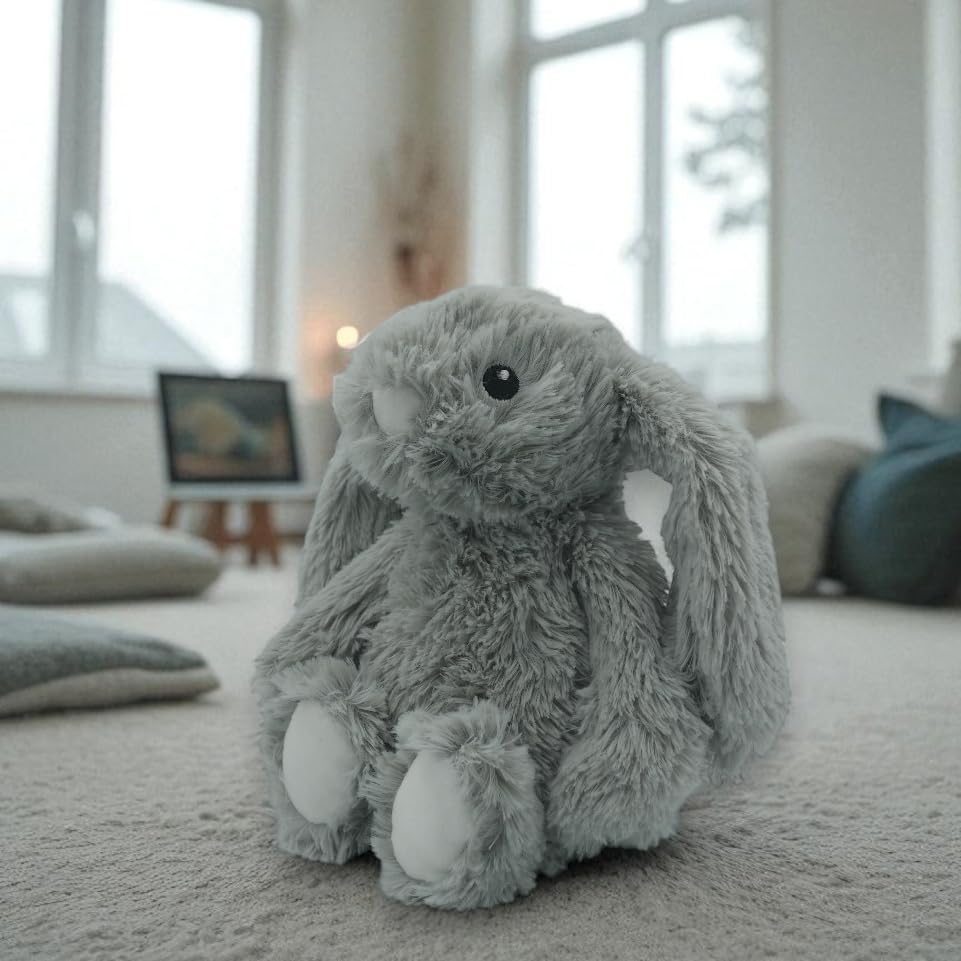 Peluche bouillotte Pépin le Lapin Mamie Bouillotte aux graines de millet