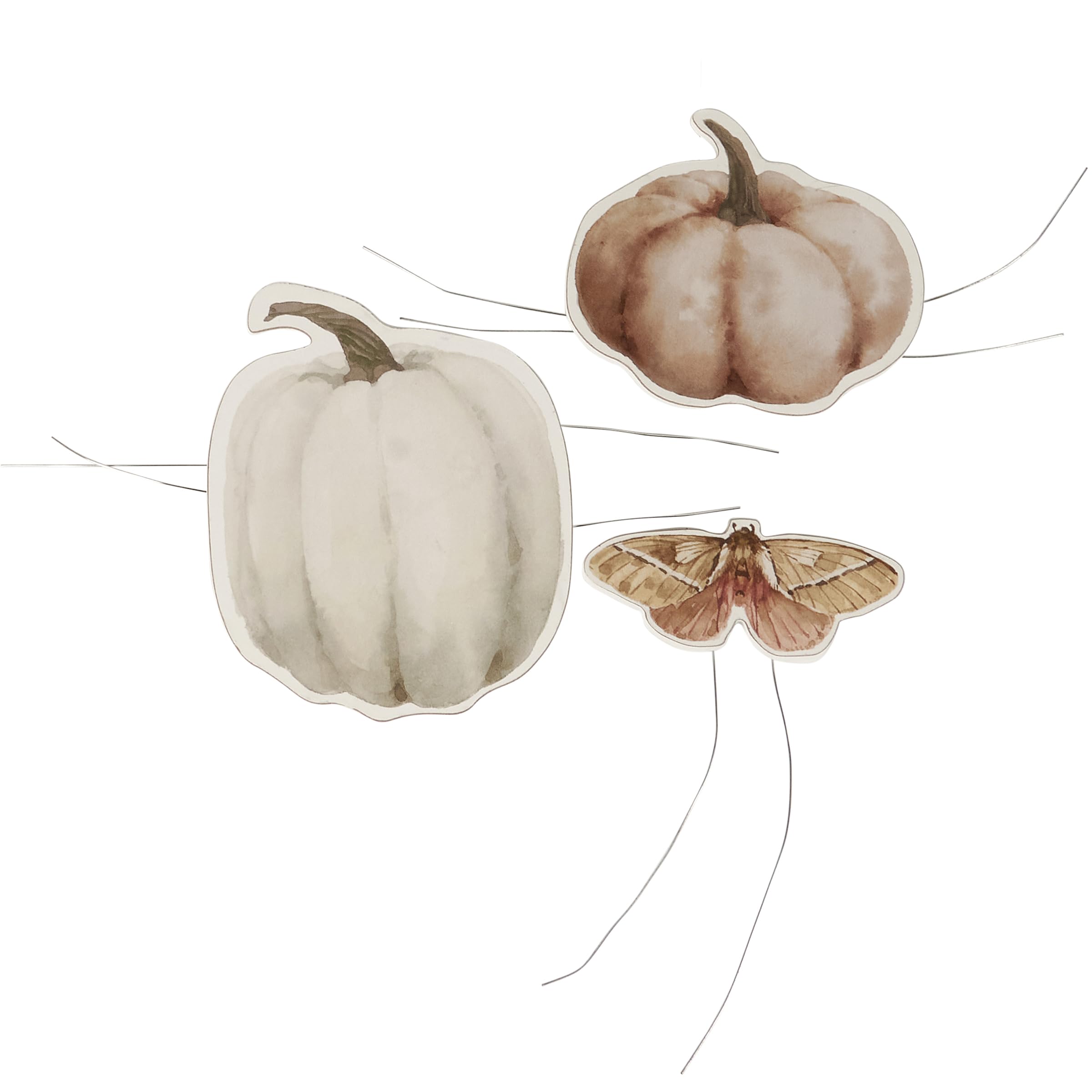 Couronnes citrouilles Primitives by Kathy pour une déco d'automne sans entretien