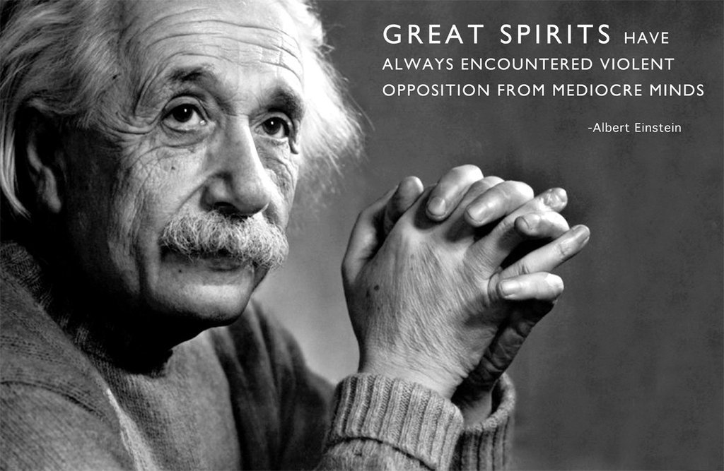 Einstein - Great Spirits, Mini Poster 11 x 17 inches