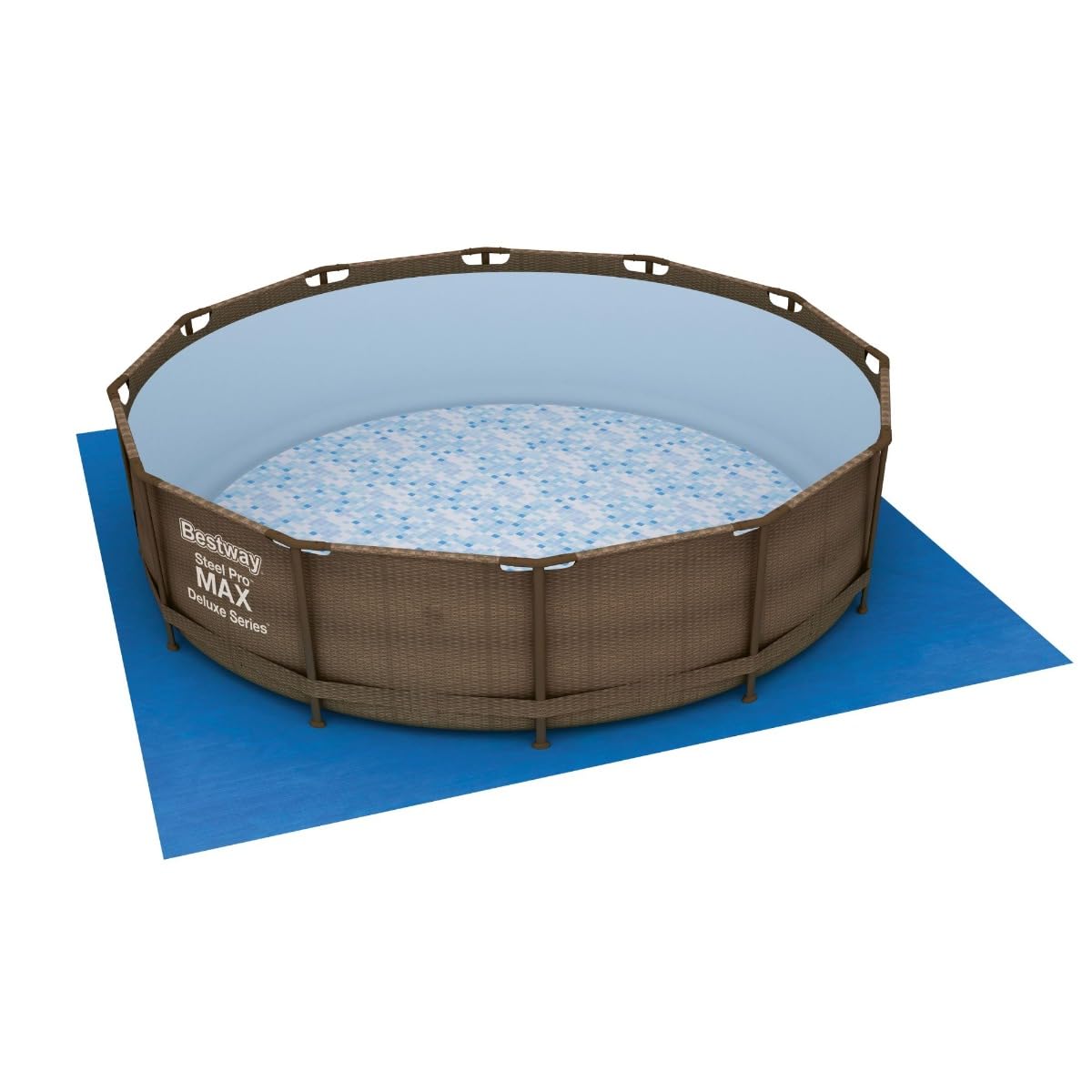 Bestway13ft Ground Protector Cloth for Above Ground Pools and Hot Tub Spas, 3.96m x 3.96m