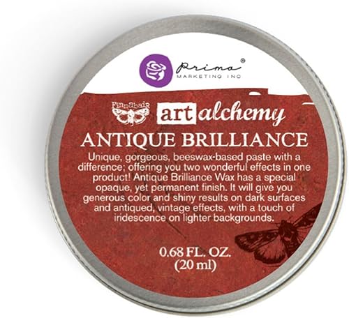 Prima Marketing Art Alchemy-Antique Brilliance-Fire Ruby