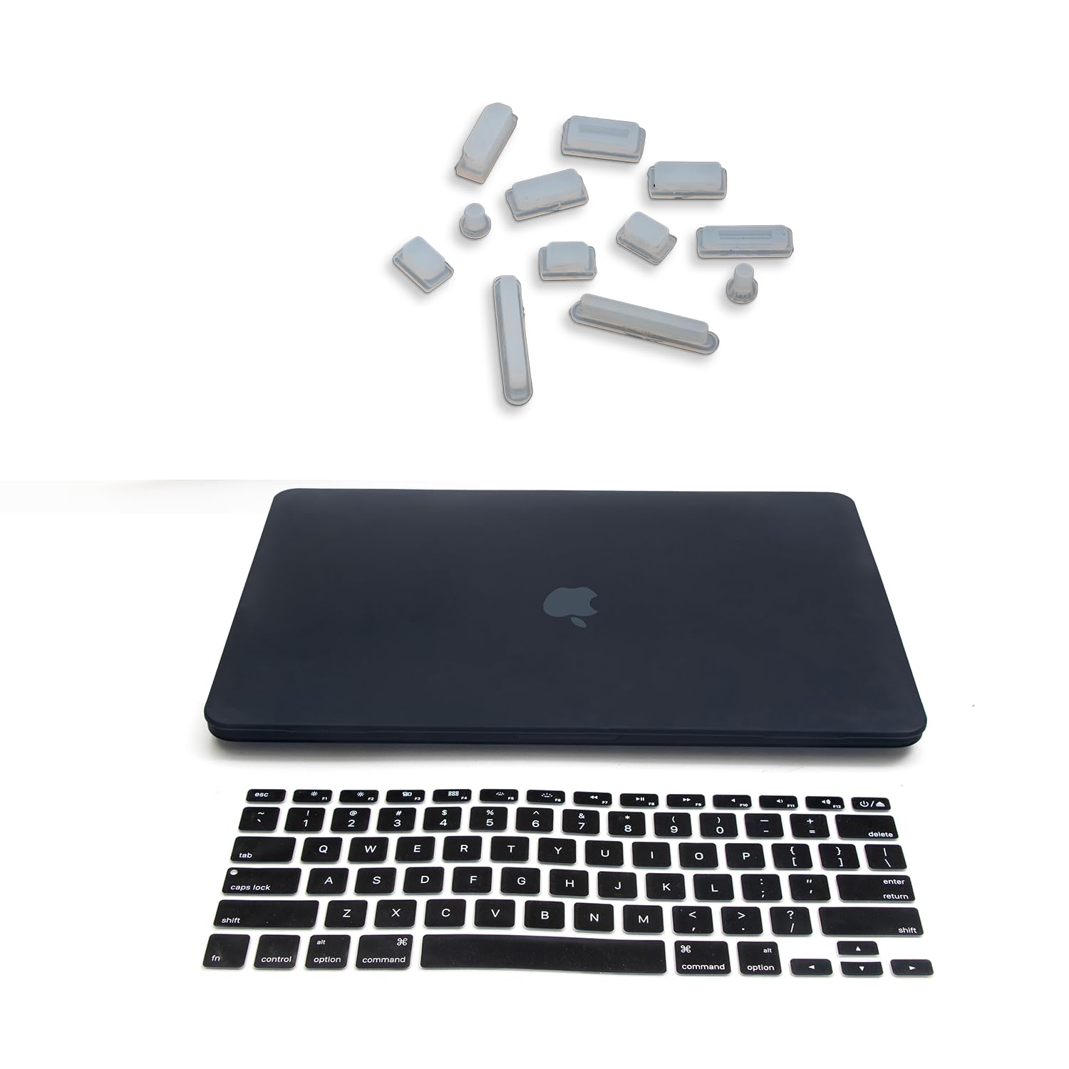 SYNX MacBook Hard Case Laptop Cover for 13" M1 Air 2337,1932, 2179/13.6" M2 Air 2681,M3 Air 3113/14.2" Pro 2442,2918,M3 Pro 2779, 2992, Keyboard Protector & Dust Plugs,Hard Cover (13", Black) (B0D6RRVWRL) Amazon Price History, Amazon Price Tracker