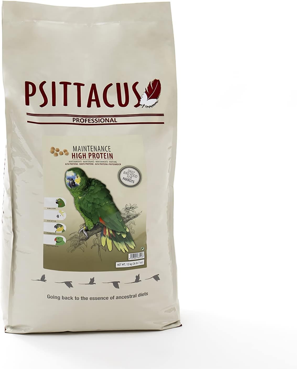Maintenance High Protein 12kg (Amazon / Cockatoo / Ring-neck Parakeet)