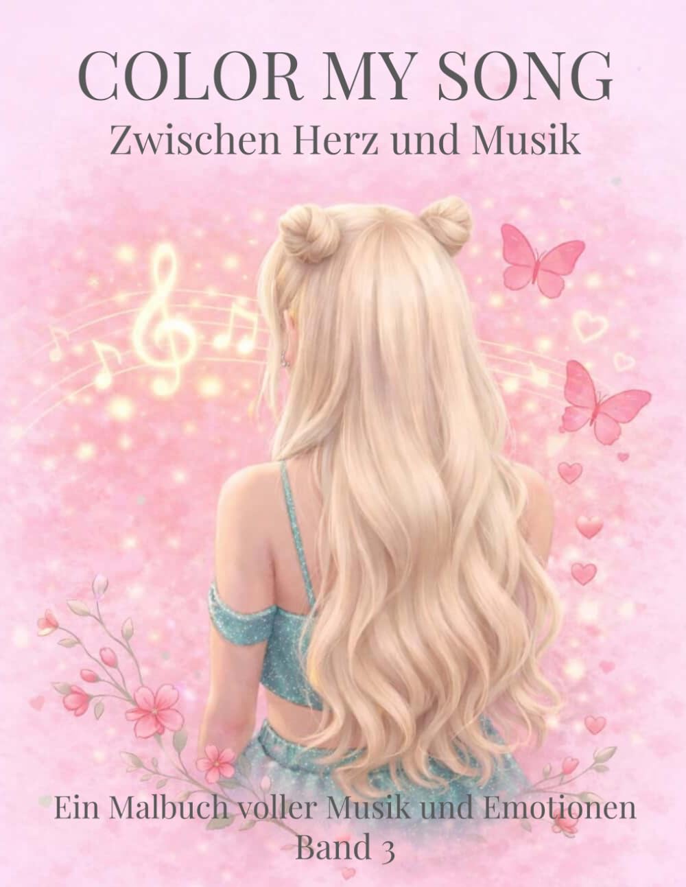 COLOR MY SONG - Zwischen Herz und Musik: Ein Ausmalbuch für Kinder & Teenager - Musik, Gefühle & kreative Entspannung