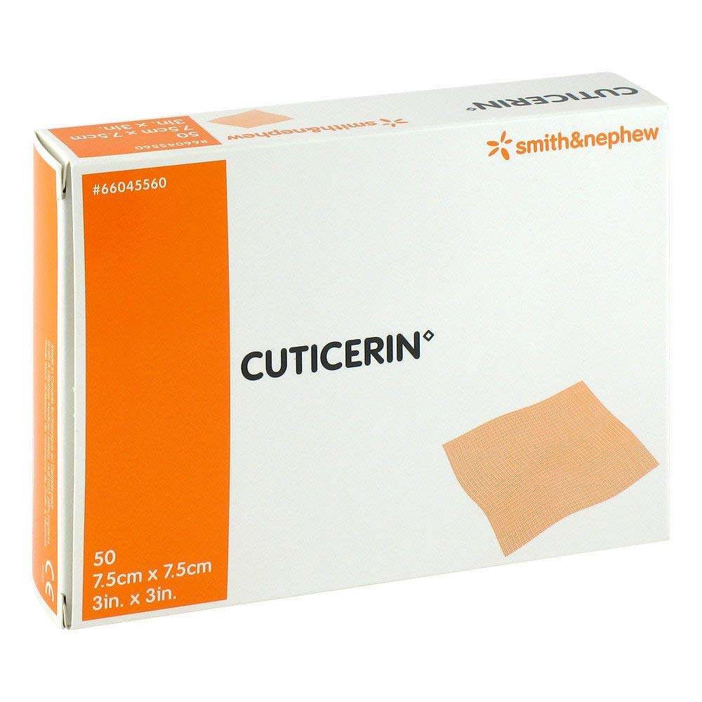 cuticerin 7,5 x 7,5 cm gaze M. Revêtement Pommade 50 compresses