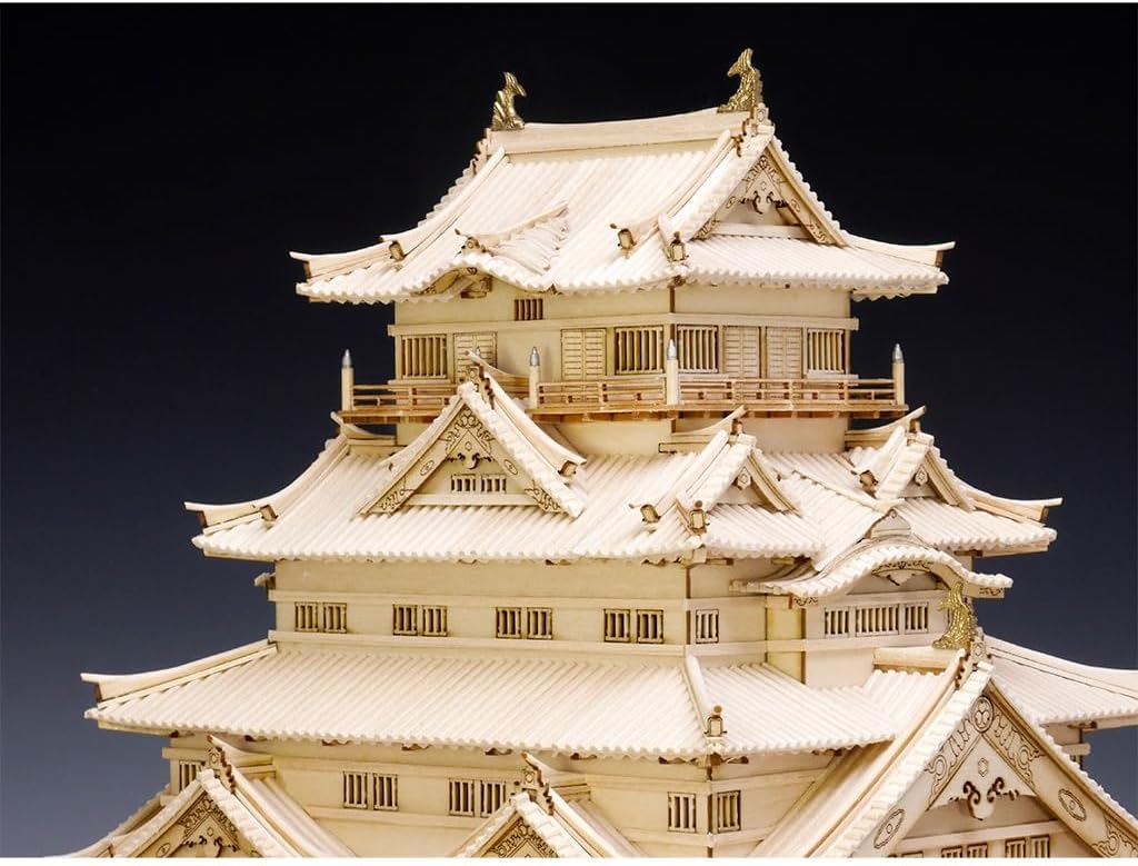 Woody Joe 1/150 Sunpu Castle Wooden Model Building Kit