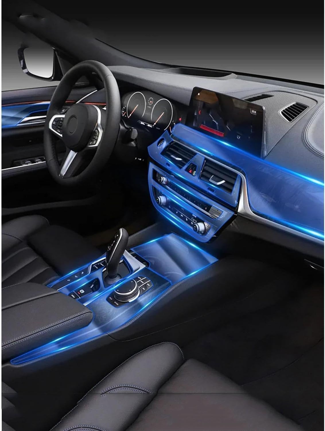 Film transparent TPU anti-rayures contre l'usure de console BMW G32 6GT