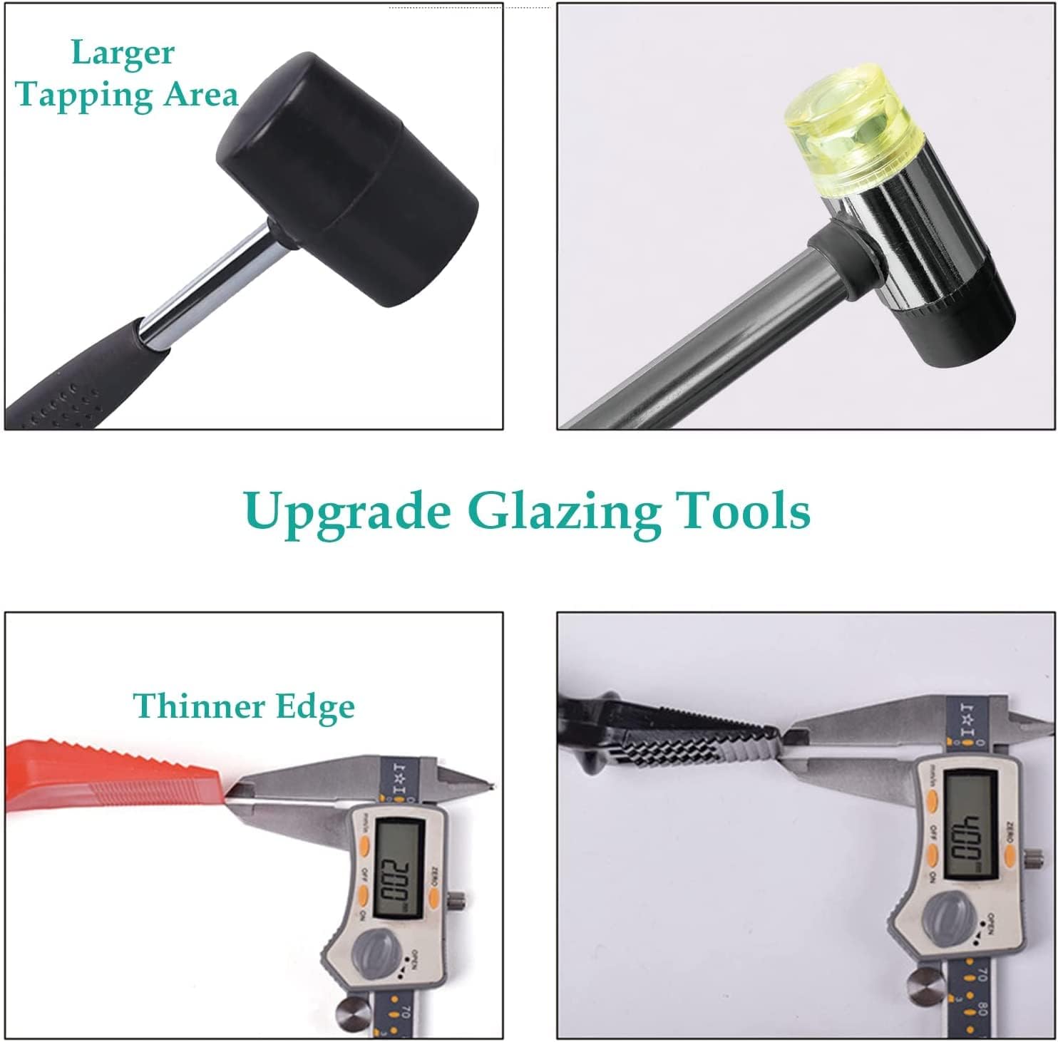 Tagliavetro Professionale, Coltello Per Vetro Per Vetro, Specchio E - Foto 9