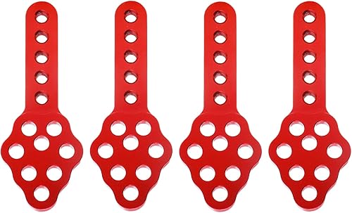 Miniatura 3 de Soporte de metal CNC para amortiguador de coche, ajuste de ángulo de altura para Axial SCX10 90046 D90 D110 RC Crawler modelos de camiones de coche