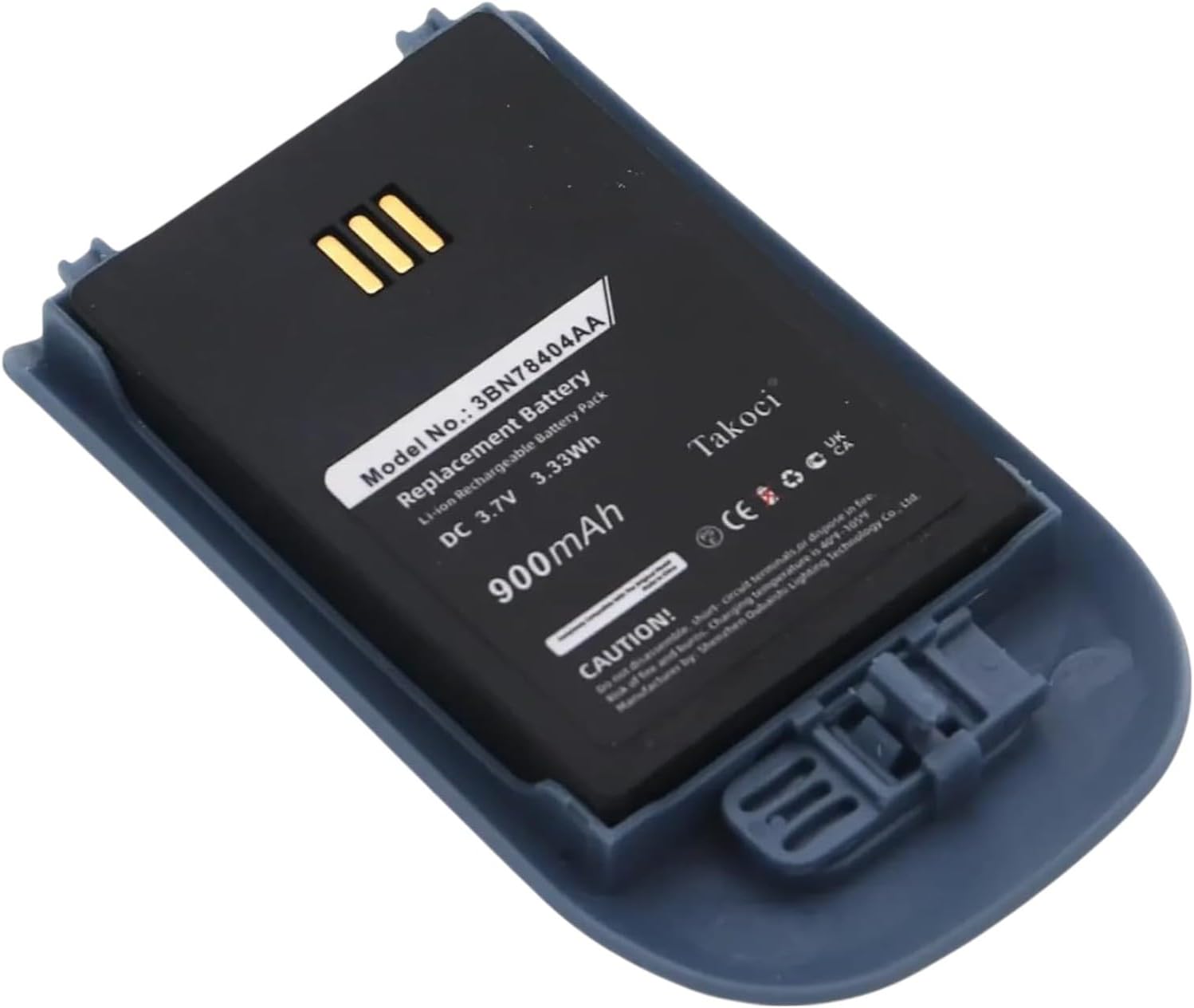 Replacement (5-Pack) Battery for Ascom 9d62, D62, D62 DECT, DH4-ACAB, i62, i62 Messenger, i62 Protector, i62 Talker,fits Part No 5530000102, 660190, 660190/R2B, 660217, 3.7V 900mAh / 3.33Wh