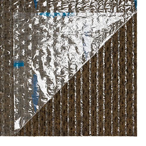 Mohawk Home 18" X 18" Indoor/Outdoor 0.25" Pile Height, Peel And Stick Carpet Tile, Brown Polyester, (10 Tiles) (22.5 Sqft/Box) #TOP7