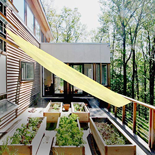 Angoily Sun Sail Shade UV Bloco de Jardinagem Tecido Abrigo Dossel Toldo Dossel Sombra À Prova D' Á