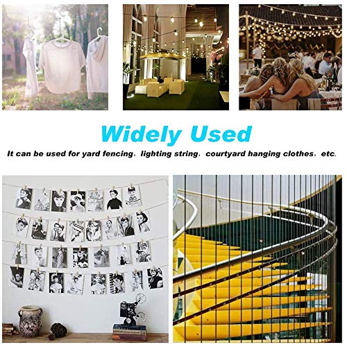 Anyingkai 31PCS Fune Cavo Acciaio,Cavo in Acciaio