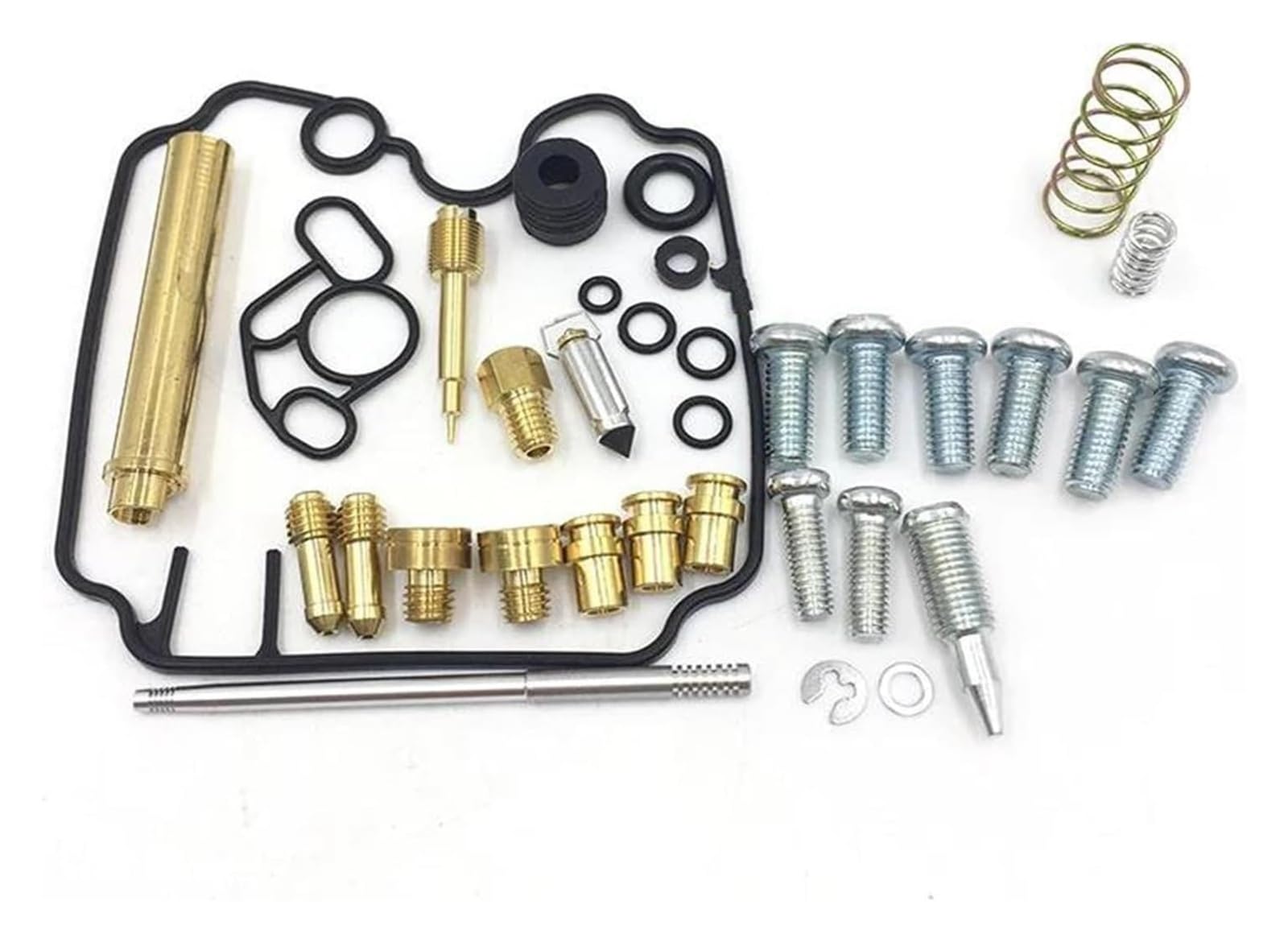 Carburador Moto Kits De Reparación Carburador Motocicletas para Yamaha TDM850 XTZ750 1989-1999 Kit Juntas Vacío con Diafragma Membrana 2 Juegos(2 Set a)