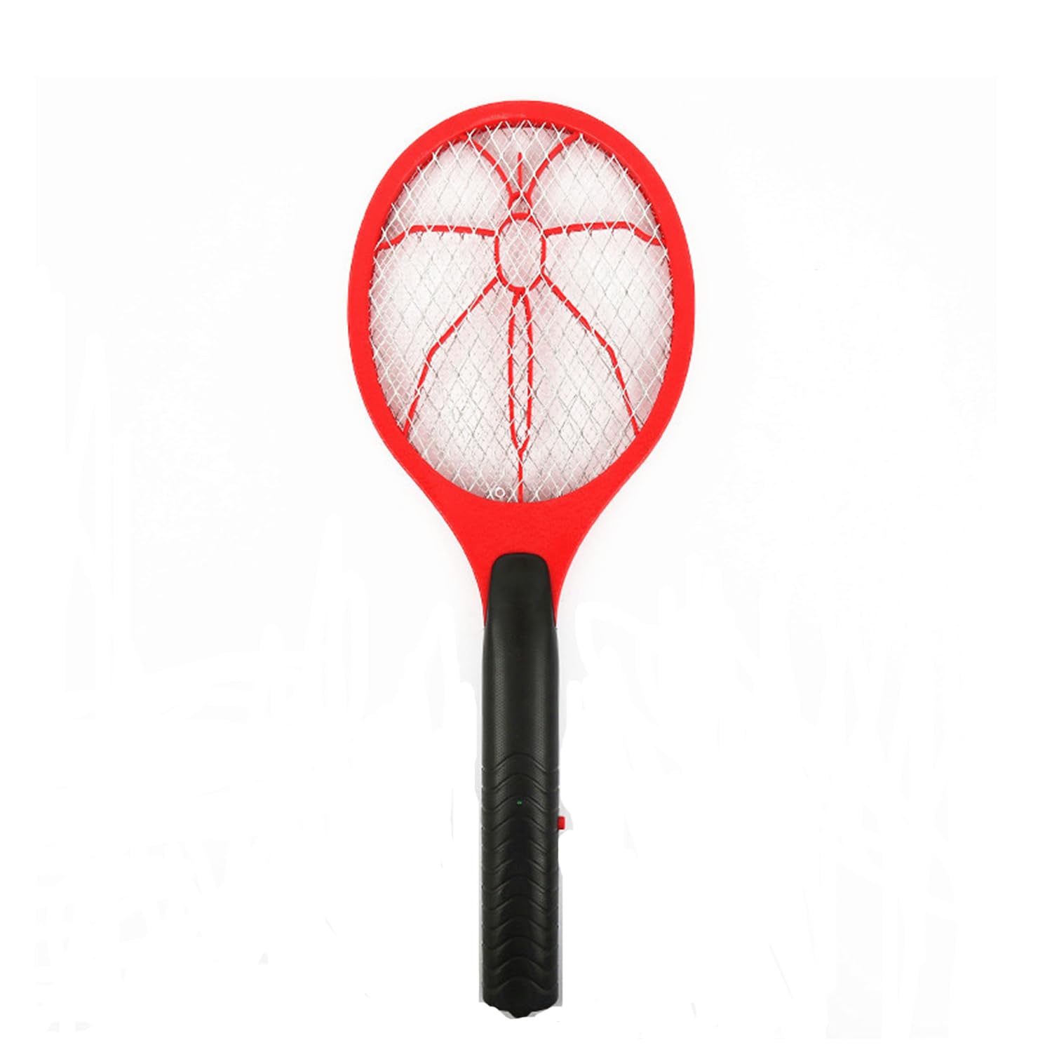 Electric Fly Swatter, Bug Zapper with 3-Layer Safety Mesh,Battery Operated Flies killer for Indoor & Outdoor, Pest Control Mosquito Fly Zapper Catcher (Red)