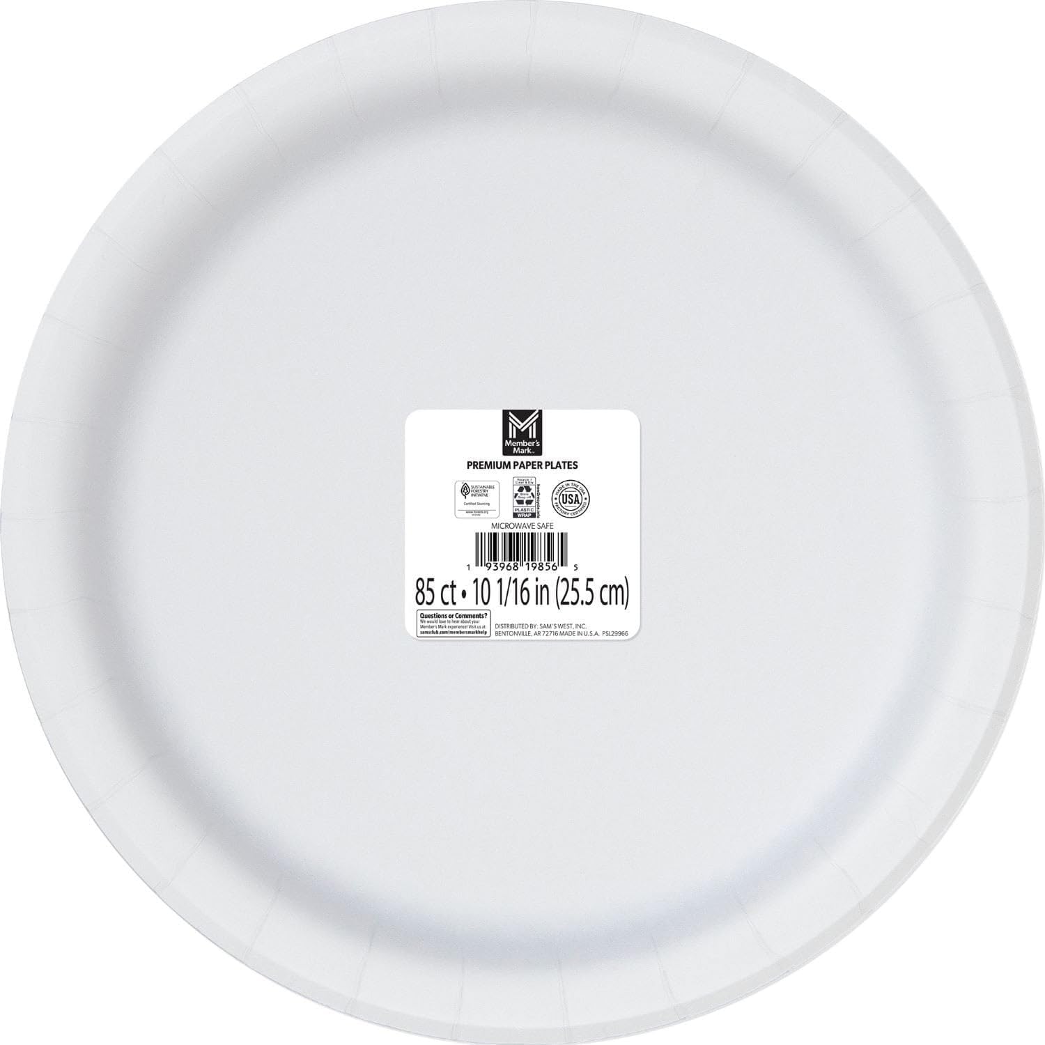 Member's Mark Holiday Paper Plates, 10" (85 Count)