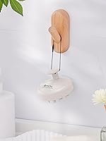 Vista 6 de HEETA - Masajeador de cuero cabelludo para el crecimiento del cabello, cepillo de champú, exfoliante para el cuero cabelludo con cerdas de silicona