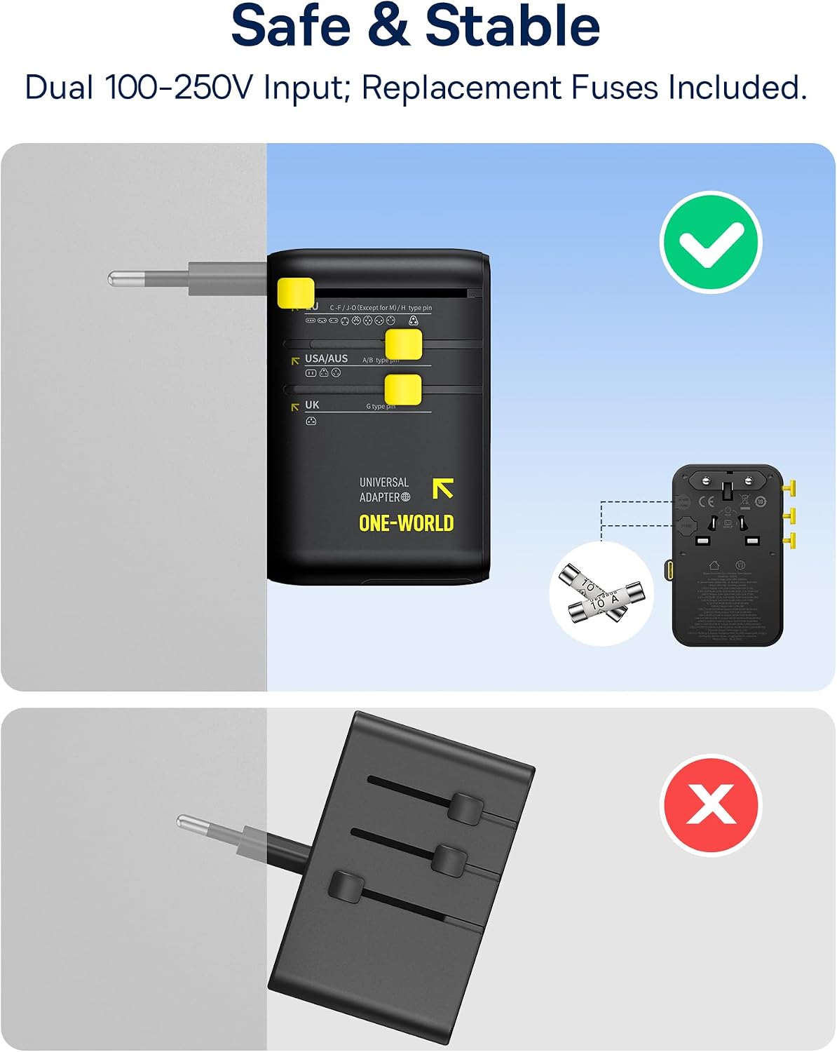 Baseus EnerCore CG11 Trvl Adaptr 70W-Syh