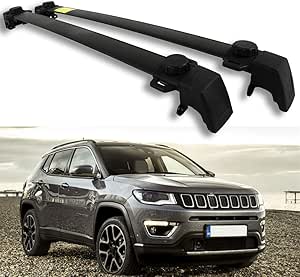 SQRHDF Dachträger Für Jeep Compass 2011-2016 - Aluminium Gepäckträger Für Dachtransport