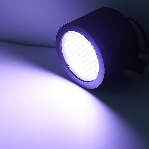 Miniatura 17 de ENUOLI Mini luz estroboscópica, 32 bombillas LED superbrillantes para Halloween, control de velocidad de flash variable luces intermitentes