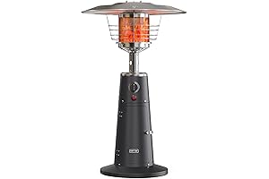EAST OAK Patio Propane Heater, 11000 BTU Fire Pit Outdoor Mini Table...