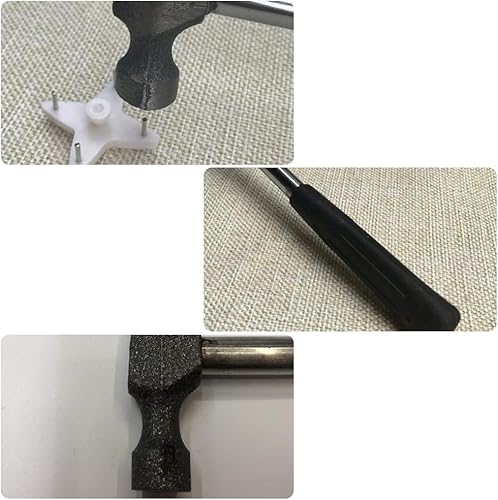 Miniatura 7 de BESPORTBLE 5 martillos de garra pequeños mini rectos para uso doméstico negro