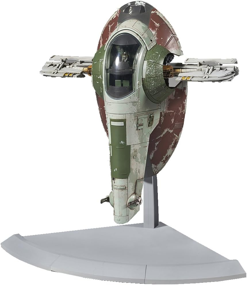 Bandai Hobby - Star Wars - Boba Fett’s Starship, Bandai Spirits Star Wars 1/144 Plastic Model Kit