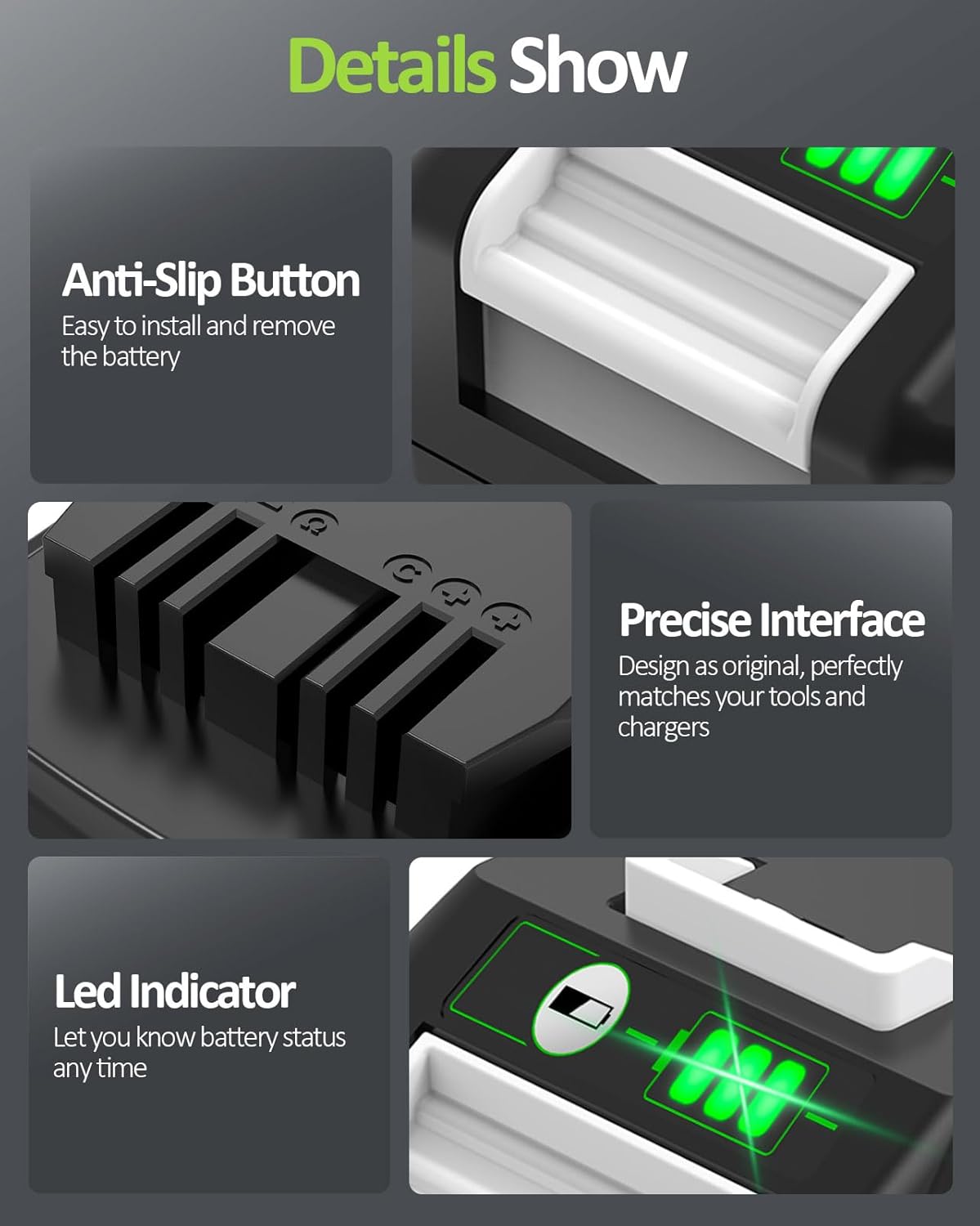 【True Capacity】 24V5.2AH Replacement for Bissell 24V Battery, Compatible with Bissell CleanView XR & XR Pet Stick Vacuum Cleaner 3789U 3797V, Replace for Bissell Cleanview XR Battery 4054