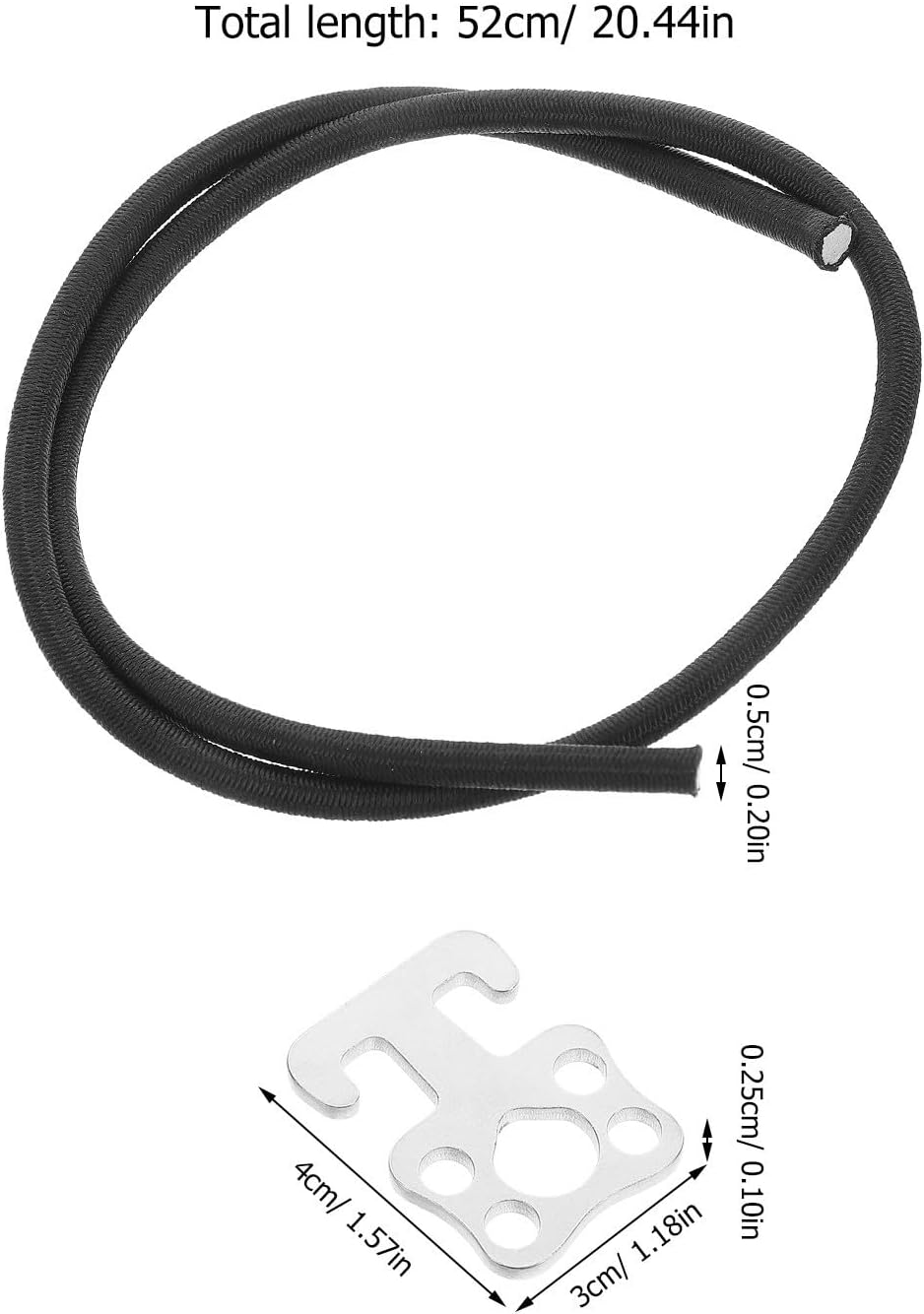 Side Mount Hook for Underwater Photography and Secure Connection Stainless Steel with Multi-Functional Design Scuba Diving and Reef Diving Accessories