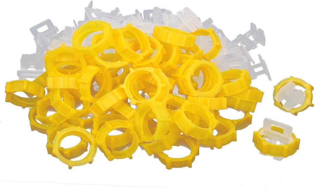 New Lon0167 Tile Leveling Featured System Straps Caps reliable efficacy Clips Spacers Level Tools 100pcs for Wall Floor(id:766 61 8b 394)