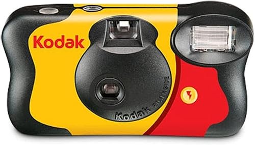 Miniatura 3 de Kodak Fun Saver - Cámara de un solo uso, rollo de 27 exp. + correa de mano + tela