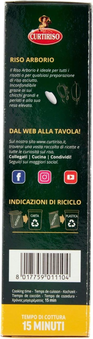 Italian Gourmet Arborio Risottoreis 10x1kg 10kg mit Polpa Großpackung