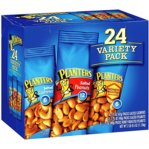 Planters Nut Variety Pack. 24 ct.