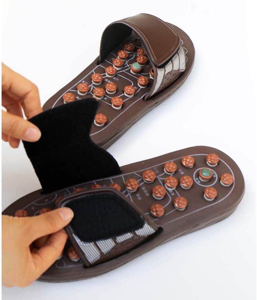 Foot Massage Slippers, Foot Acupuncture Shoes | Pebble Men and Women Home Indoor Sandals Summer
