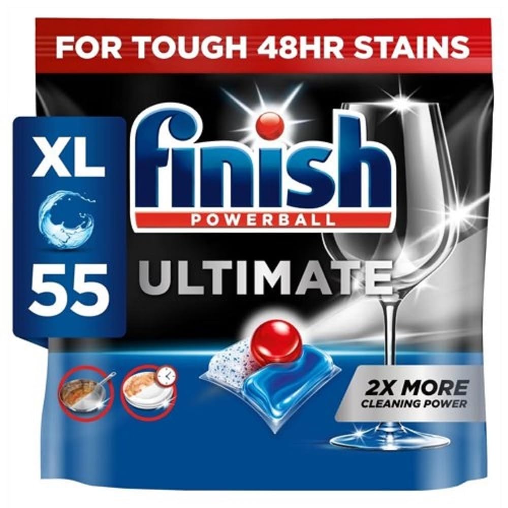 Finish Ultimate All in One Dishwasher Tablets 55's-image-28