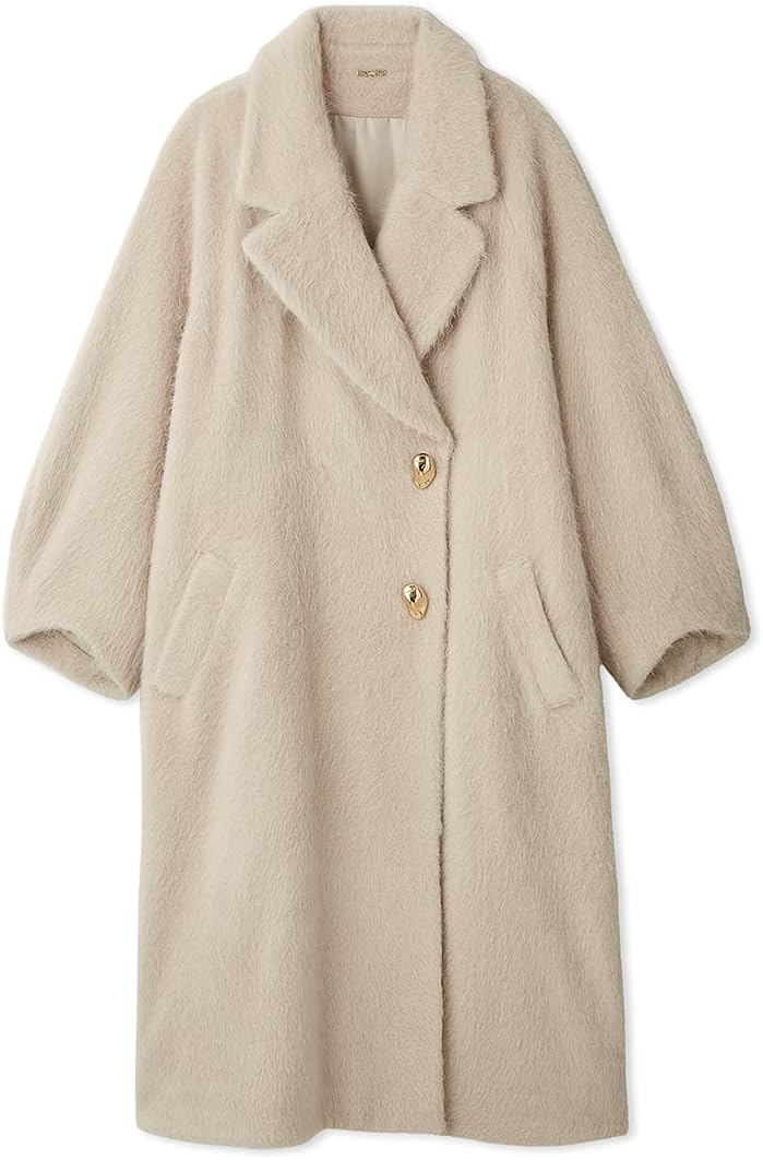 SNIDEL アイボリー　シャギーロングコート 楽天市場】SALE40%OFF SNIDEL スナイデル シャギーロングコート