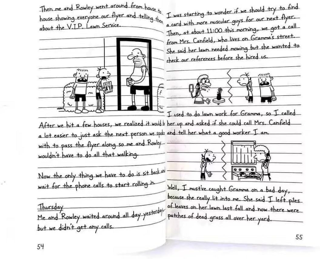 Diary of a Wimpy Kid 1-24 Books Collection Complete Set Paperback
