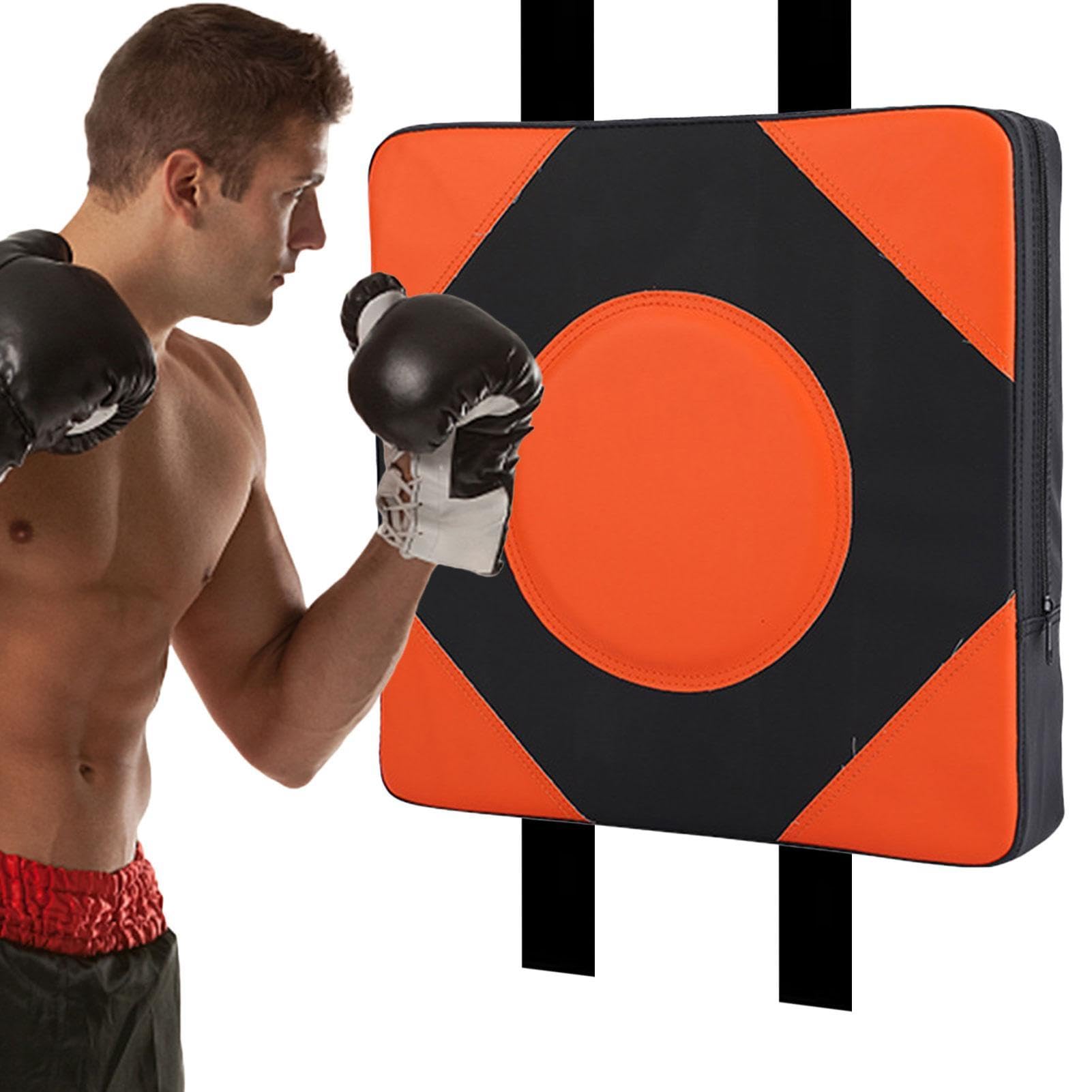 Saco de Boxeo de Pared - Wall Fighting Pad Saco de Boxeo montado en la Pared - Bolsa de Boxeo montada en la Pared Cojín de Lucha contra la Pared, Cojín de Entrenamiento de Equipo de Fitness de Altura
