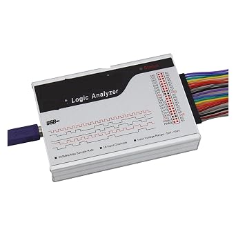 Logic Analyzer LA5016 USB Logic Analyzer 16 Channels 500M Max Sample Rate 10B Samples Debug Tool Spectrum Analyzers