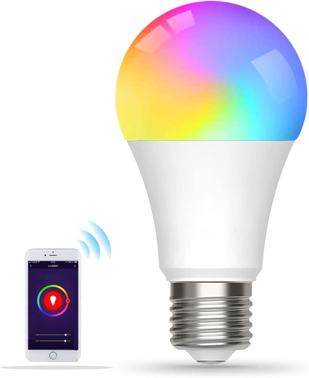 TKOOFN Smart LED Bulb, 10W WiFi Light Bulb, App Control Color Changing
